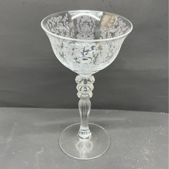 5 Duncan Miller Adoration Liquor Cocktail Crystal Clear Goblets Glasses 5 1/2” - Picture 7 of 10
